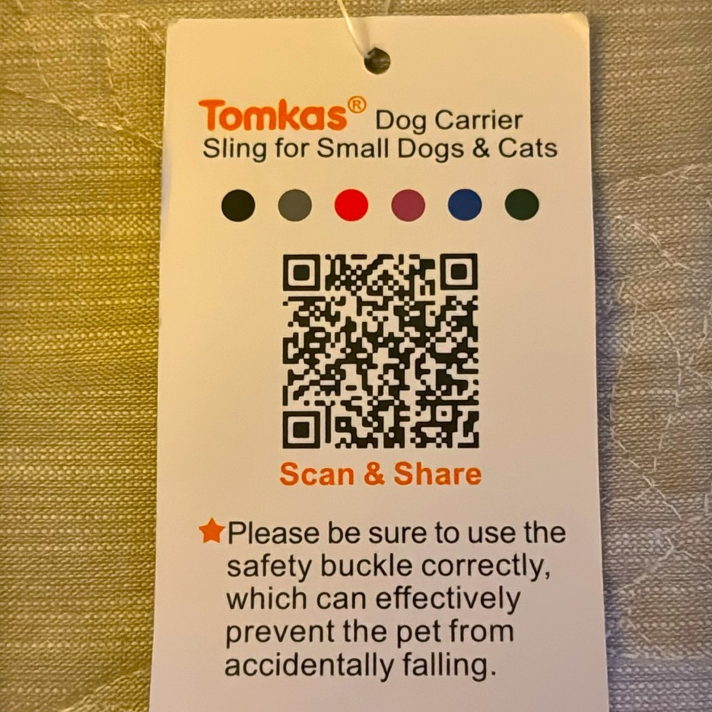 Tomkas Dog Carrier - Picture 5 of 6
